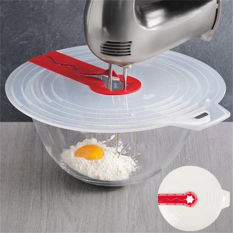 ビートエッグミキサーカバーミキサースプラッターガード泡立て器 - Mixing Cup Silicone のレビューと価格
