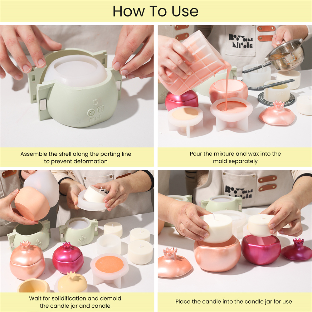 ニコールザクロコンクリートキャンドルジャーと詰め替えシリコー - Serving Tray Mold のレビューと価格