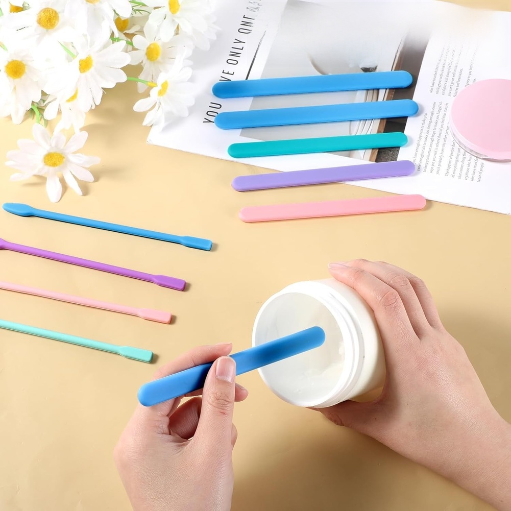 エポキシ樹脂加工用シリコン攪拌ツール10個セット、ワックス注 - Resin Craft Workshop のレビューと価格