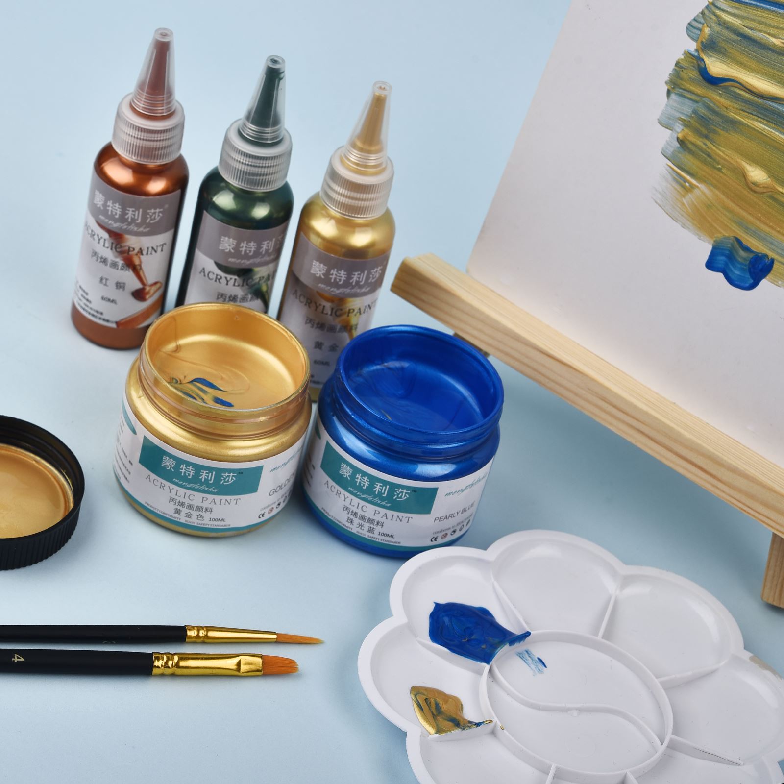 パールアクリルメタリックペイント,エポキシ樹脂アート顔料,ジ - Resin Pigment Set のレビューと価格