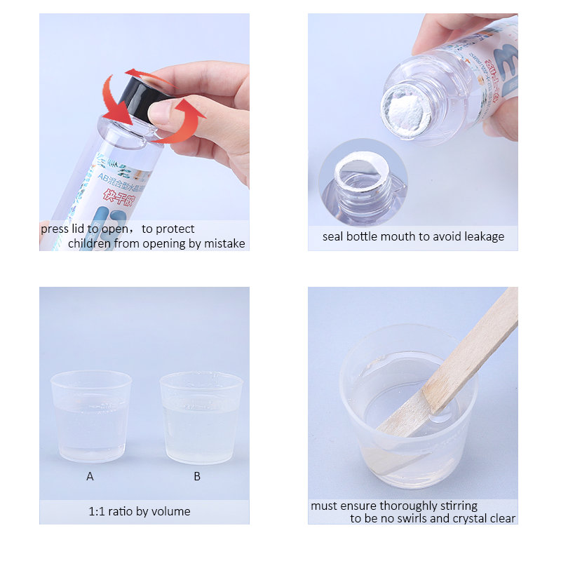 1:1 クリアエポキシ樹脂クリスタルクリアアート樹脂エポキシ - Mixing Cup Silicone のレビューと価格
