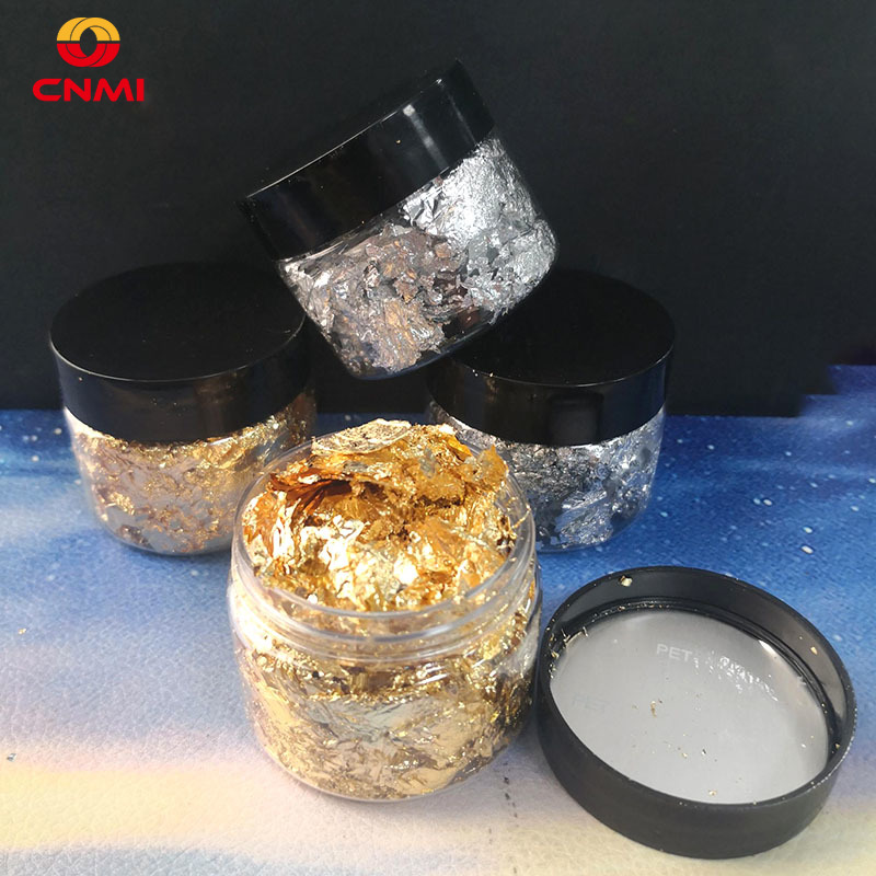 エポキシ樹脂フレーク,金箔,3g,シリコンモールド,日曜大工 - Gold Foil Flakes のレビューと価格