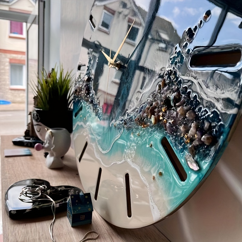 DIY時計型、大型時計樹脂型、3Dパーソナライズ時計シリコン - Serving Tray Mold のレビューと価格